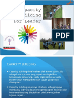 Capacity Building Leader Pt. Isw
