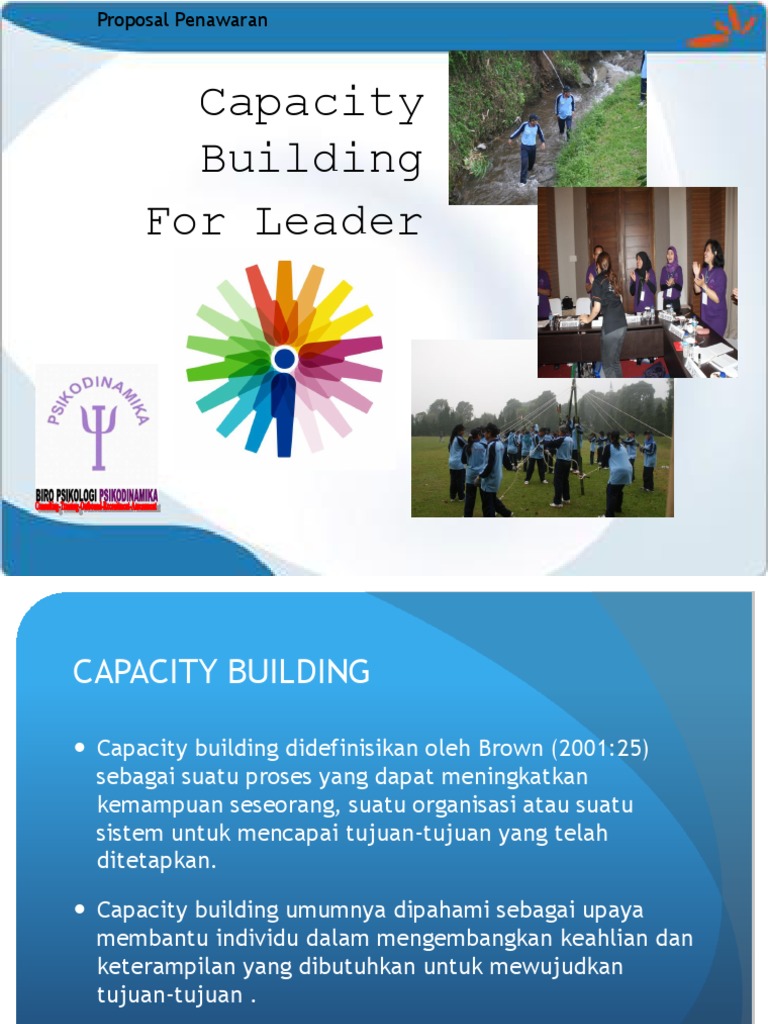Capacity Building Leader Pt. Isw | PDF