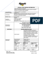 MDC Material Data Sheet