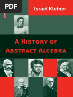 A History of Abstract Algebra