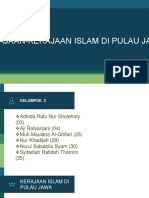Sejarah Kerajaan Islam Di Jawa