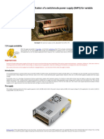 Modifying A Chinese Power Supply To Provide A Variable Voltage