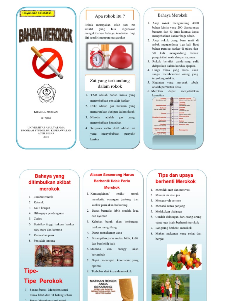 Bahaya Merokok dan Upaya Berhenti | PDF