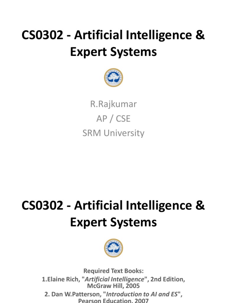 Introduction to AI and Expert Systems | PDF | Knowledge Representation ...