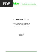 A-Si TFT LCD Single Chip Driver 240Rgbx320 Resolution and