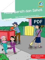 Kelas 02 SD Tematik 4 Hidup Bersih Dan Sehat Siswa 2017 PDF