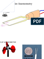 Hot Wire Anemometry