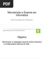 Aula 03 - Serviço AD DS