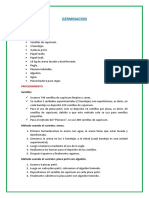 Informe de Germinacion de Semillas