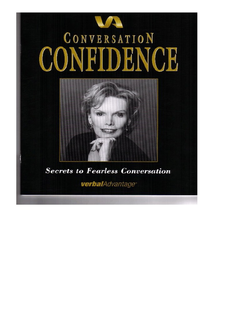 Conversation Confidence - Workbook - (Leil Lowndes) PDF | PDF