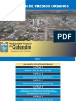 Valuación de Predios Urbanos