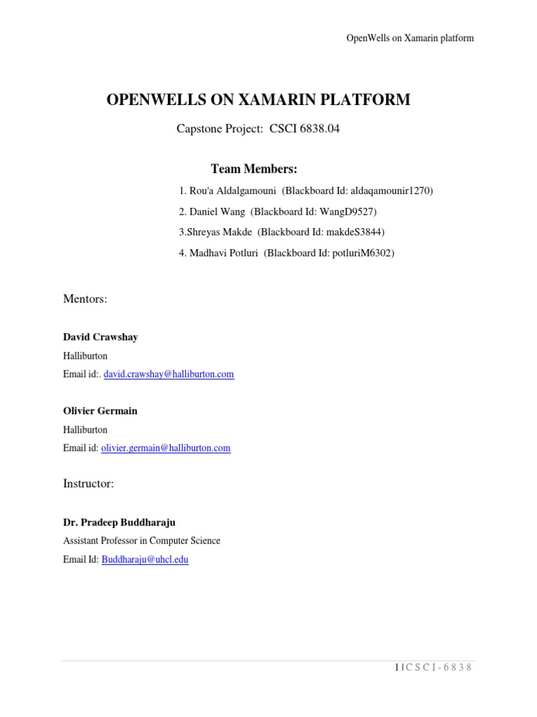 OpenWells Data Sheet | PDF | Xamarin | Databases