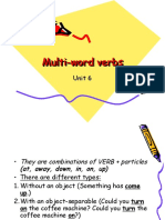 Multi Word Verbs