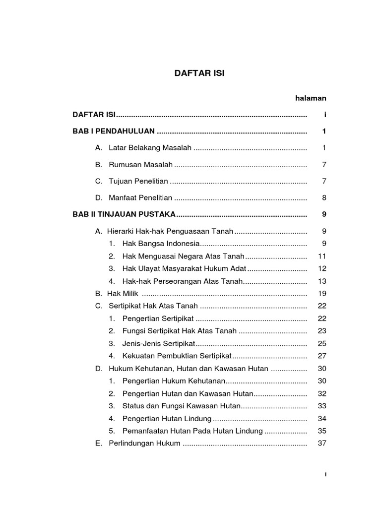 Contoh Daftar Isi Makalah Wawasan Kebangsaan - Serdadu Soal