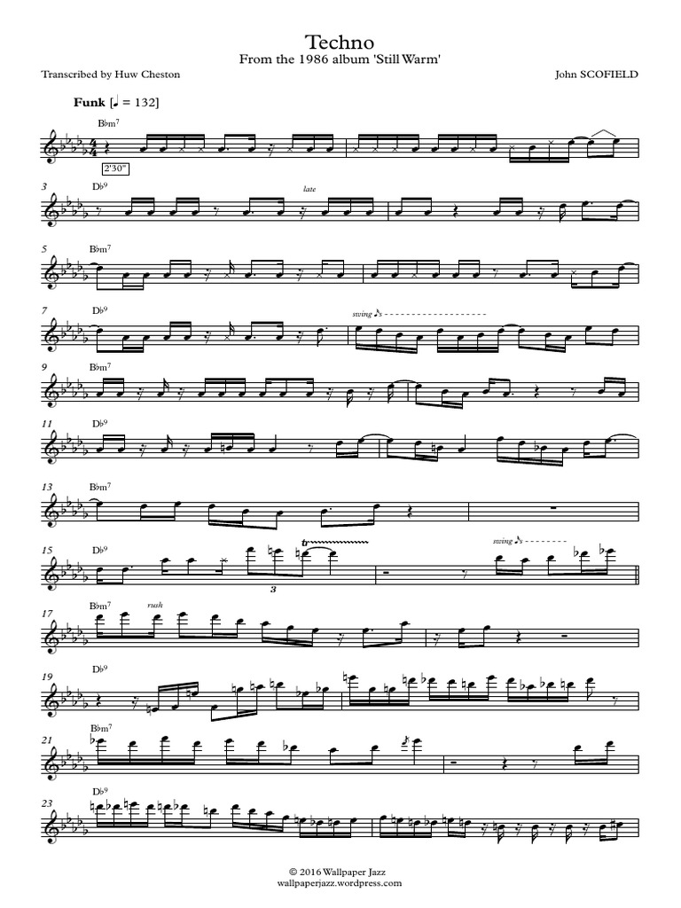 Trouble by C. Stevens - sheet music on MusicaNeo