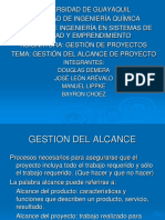 Alcance de Proyectos