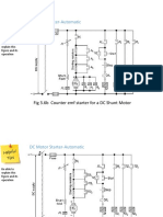 Fig 3.6b Counter Emf Starter For A DC Shunt Motor