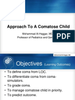 Approach To Comatose Child