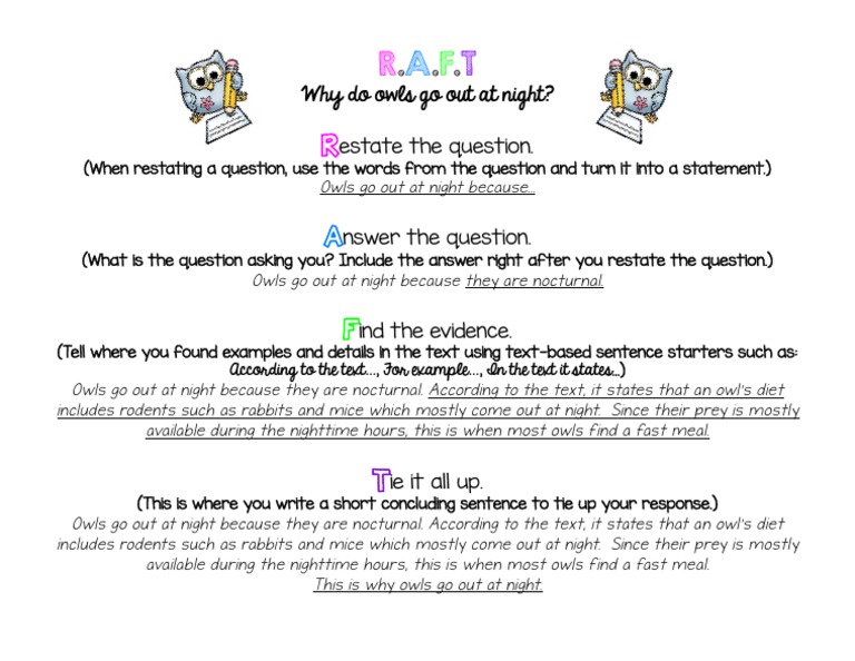 Raftstrategy | PDF | Language Arts & Discipline | Young Adult