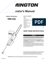 Remington Chainsaw