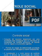 Controle social. - slides