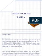 Administracion Basica