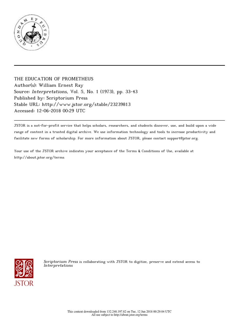 On Protagoras | PDF | Prometheus | William Blake