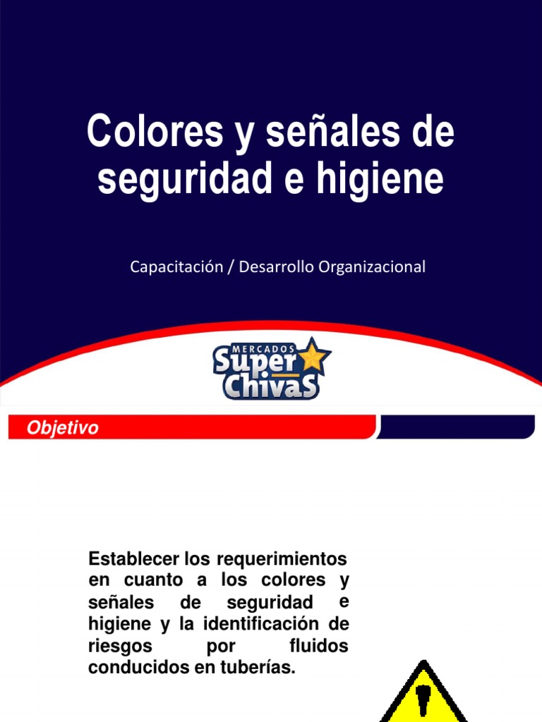 Colores Y Señales De Seguridad E Higiene 2pptx Amarillo