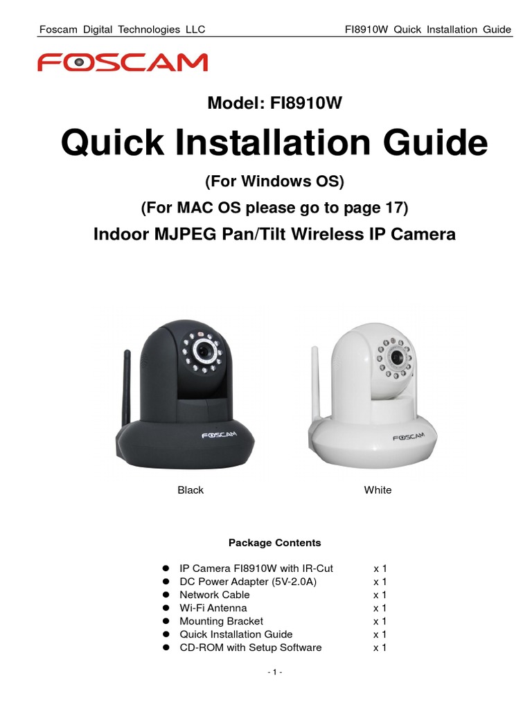01 - Quick Installation Guide (Windows) | PDF | Port (Computer ...