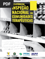 Relatório Da Inspeção Nacional Em Comunidades Terapêuticas