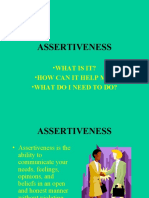 Assertiveness Student Guide