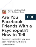 Are You Facebook Friends With a Psychopath_ How to Tell _ Psychology Today