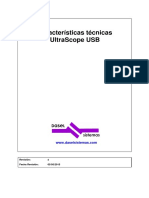 Ultrascope Usb - Caracteristicas Tcnicas Es