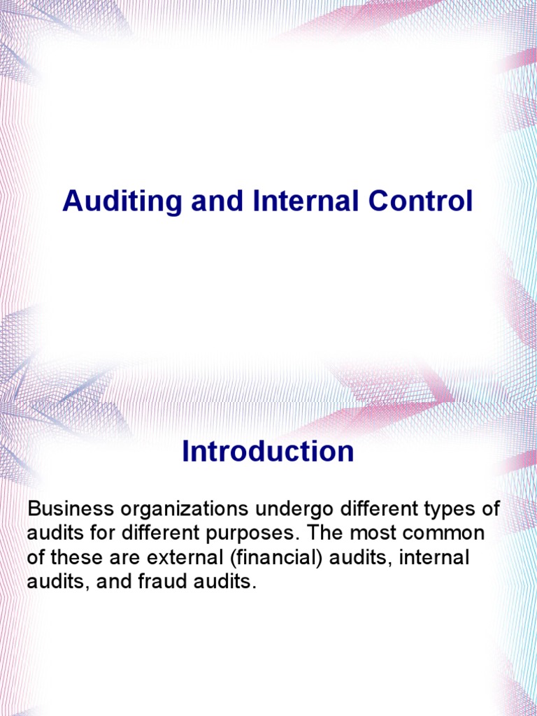 IT Audits and Internal Control Overview | PDF | Internal Control | Audit