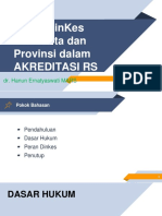 Presentasi Peran DinKes DLM Akreditasi RS SNARS Ed1pptx