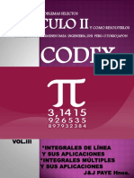 Calculo II Codex Tomo III Actualizado