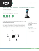 Yealink W56H DECT Handset-Your Ideal Wireless Companion