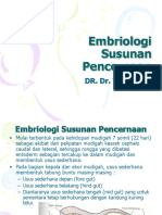 Embriologi Susunan Pencernaan (2)