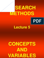 Research Methods - STA630 Power Point Slides Lecture 05