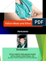 Failure Mode and Effect Analysis: Herkutanto
