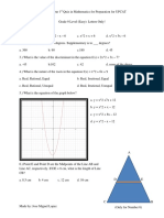 Quiz, Answers and Solutions in 1st Quiz in Mathematics in preparation for UPCAT.docx