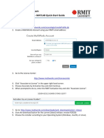 MATLAB - Quick-Start Guide