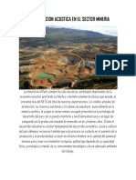 Contaminacion Acustica en El Sector Mineria