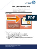 DPSMK - Panduan Bantuan TOEIC Bagi Siswa SMK (2018)