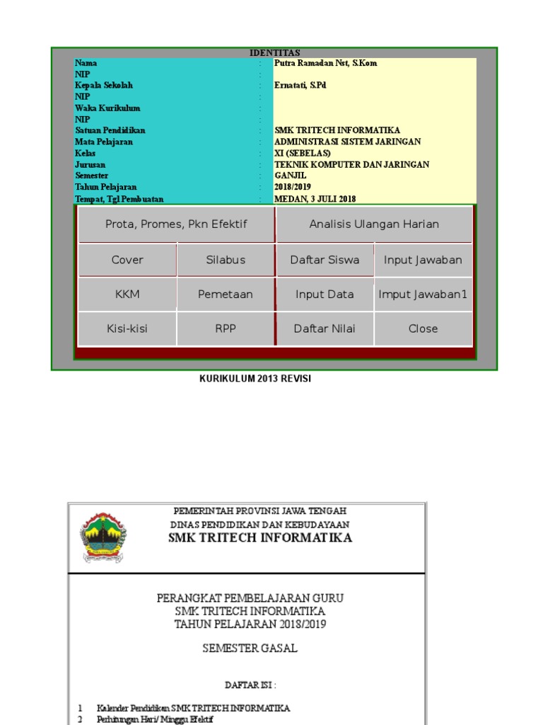 Perangkat Pembelajaran | PDF