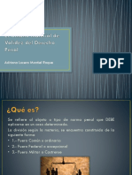 El Ámbito Material de Validez Del Derecho Penal