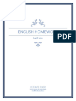 English Homework Folder