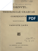 Cornutus - Theologiae Graecae Compendium (1881)