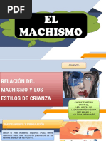 Relacion Machismo y Estilos de Crianza