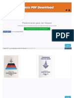 Issuu PDF Download: Preliminares para Ser Mason